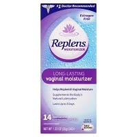 Replens Long-lasting Vaginal Moisturizer With Reusable Applicator, 14 Applications