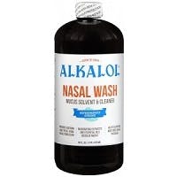 Alkalol Nasal Wash Mucus Solvent and Cleaner (16 oz)