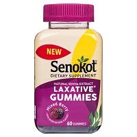 Senokot®Laxative Gummies, Mixed Berry, (60 count)