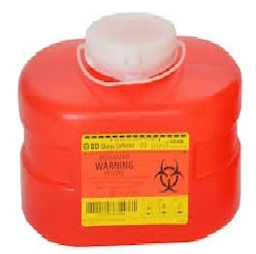 BD Sharps Container (305488) Small 3.3 Qt (Red)