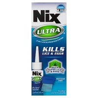 Nix Ultra 2-in-1 Lice Elimination System Solution with Lice  Removal Comb, (3.4 fl oz)