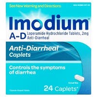 Imodium Anti-Diarrheal Caplets, 2 mg (24 count)