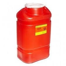 BD Sharps Container (305490) Large 8.2 Qt (Red) 