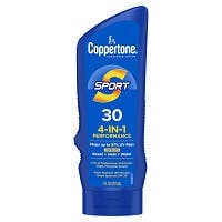 Coppertone Sport 4-in-1 Performance Broad Spectrum Sunscreen  Lotion, SPF 30, 7 fl oz (207 ml)