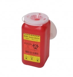 BD Sharps Collector (305557) 1.4 Qt (Red) 