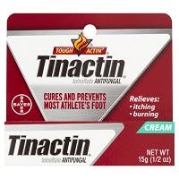 Tinactin Tough Actin' Tolnaftate Antifungal Cream (0.5 oz)
