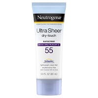 Neutrogena Ultra Sheer Dry-Touch Broad Spectrum Sunscreen,  SPF 55, (3.0 fl oz)
