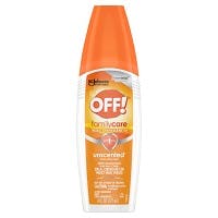 OFF! FamilyCare Unscented Insect Repellent Spray IV, 6 fl oz (177ml)
