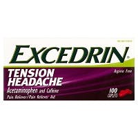 Excedrin Tension Headache Caplets (100 count)