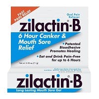 Zilactin-B Mouth Sore Gel - 0.25 oz