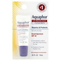 Aquaphor Lip Repair + Protect, Broad Spectrum SPF 30 (Case of 6 x 0.35 oz)