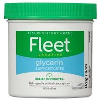 Fleet Laxative Glycerin Adult Suppositories, (24 count)