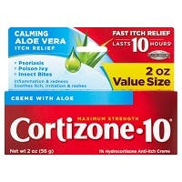 Cortizone-10 Maximum Strength Creme with Soothing Aloe.  2 oz (56g)