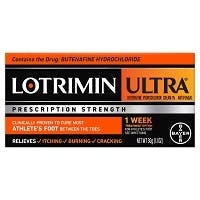 Lotrimin Ultra Prescription Strength Antifungal Cream. 1.1 oz (30g)