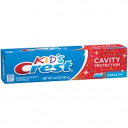 Crest Kid's Crest, Fluoride Anticavity Toothpaste, Sparkle Fun Flavor, (4.6 oz)