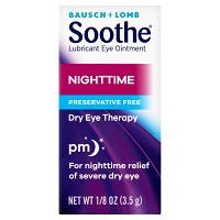Bausch + Lomb Soothe Lubricant Eye Ointment Night Time 0.13 oz (3.5 g)