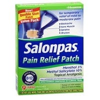 Salonpas Pain Relief Patch, Large, (9 count)