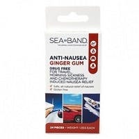 Sea-Band Anti Nausea Ginger Gum (24 count)