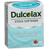 DulcoLax Stool Softener Liquigel (25 count)