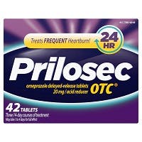 Prilosec OTC Acid Reducer Delayed Release Tablets, 20 mg, (42 count)