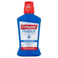 Colgate Peroxyl Mouth Sore Rinse - Mild Mint 16.9 fl oz (500ml)