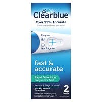 Clearblue Rapid Detection Pregnancy Test (2 count)