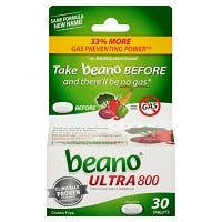 Beano Ultra 800 Food Enzyme Dietary Supplement (30 count)